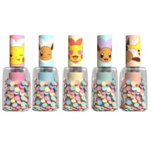 Blister 5 marcadores Flowers Pokemon PACK 6 uds
