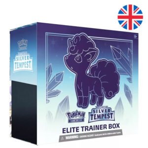 Estuche juego cartas coleccionables Silver Tempest Sword & Shield Pokemon ingles