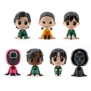 Figura sorpresa El Juego del Calamar 6cm surtido PACK 12 uds