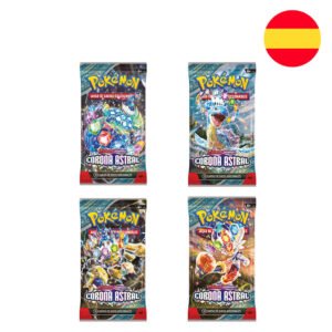 Sobre juego cartas coleccionables Corona Astral Escarlata & Purpura Pokemon español surtido PACK 36 uds