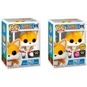 Figura POP Sonic The Hedgehog Tails Exclusive 5 + 1 Chase PACK 6 uds