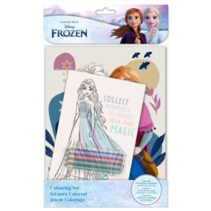 Set colorear + cuaderno Frozen Disney PACK 24 uds
