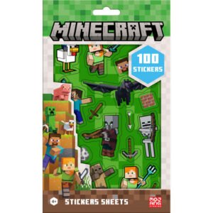 Set pegatinas Minecraft PACK 24 uds