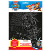 Set papeleria Scratch Art Patrulla Canina Paw Patrol PACK 24 uds
