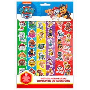 Set pegatinas + cuaderno Patrulla Canina Paw Patrol PACK 24 uds