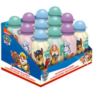 Cantimplora aluminio Patrulla Canina Paw Patrol 500ml surtido PACK 12 uds