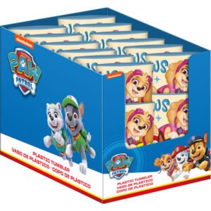 Vaso plastico Patrulla Canina Paw Patrol PACK 24 uds