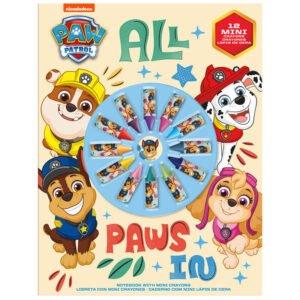 Cuaderno + pegatinas Patrulla Canina PACK 12 uds