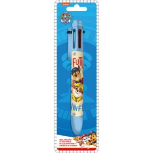 Boligrafo 6 colores Patrulla Canina Paw Patrol PACK 12 uds