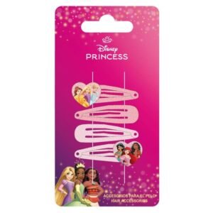 Blister 4 horquillas Princesas Disney PACK 12 uds