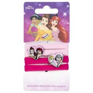 Blister 4 coleteros Princesas Disney PACK 6 uds