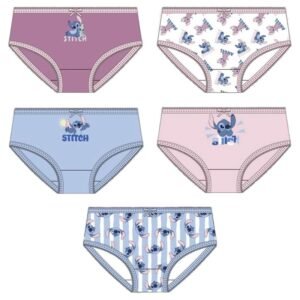 Blister 5 braguitas Stitch Disney PACK 15 uds