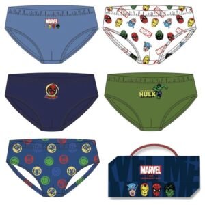 Blister 5 calzoncillos Vengadores Marvel PACK 15 uds