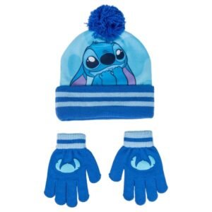 Set gorro y guantes Stitch Disney PACK 6 uds