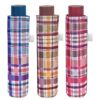 Paraguas plegable manual cuadro escoces 54cm surtido PACK 6 uds