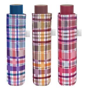 img_357416_c24c9c54369661e967b735492c6e96c2_1.jpg Paraguas plegable manual cuadro escoces 54cm surtido PACK 6 uds