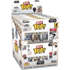 Blister 4 figuras Bitty POP The Mandalorian Star Wars surtido PACK 12 uds