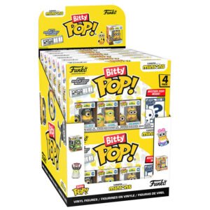 Blister 4 figuras Bitty POP Minions surtido PACK 12 uds