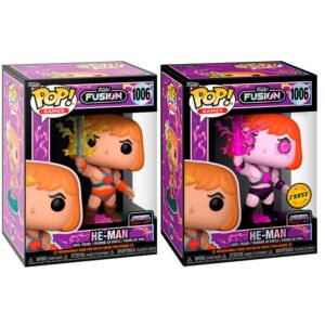 Figura POP Funko Fusion Masters of the Universe He-Man 5 + 1 Chase PACK 6 uds