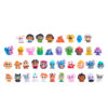 Capsula sorpresa figura sorpresa Squishalots Disney Doorables PACK 24 uds