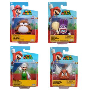 Figura wave 48 Super Mario Bros 6cm surtido PACK 8 uds