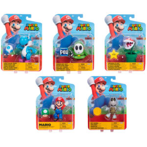 Figura wave 40 Super Mario Bros 10cm surtido PACK 6 uds