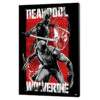 Cuadro madera Wolverine & Deadpool Marvel