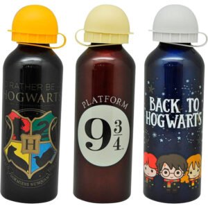 Cantimplora aluminio Harry Potter 500ml surtido PACK 12 uds