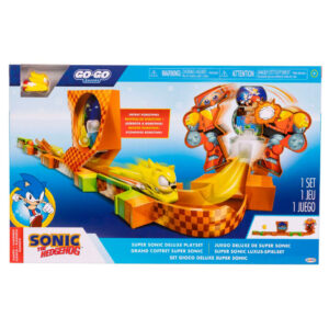 Playset Super Sonic Deluxe Go Go Racers Sonic