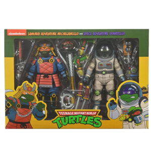img_361926_6980c0d1cba37469199264edcf8becb0_1.jpg Set 2 figuras Space Adventure Donatello & Samurai Adventure Michelangelo Tortugas Ninja 18cm