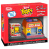 Figura Bitty POP Town Simpsons Bart Simpsons and Kwik-E-Mart PACK 12 uds