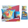 Set manta polar + cojin Pokemon