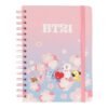 img_363797_7405639e27239b5230533e2d412a4eff_1.jpg Cuaderno A5 Sakura BT21