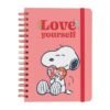 img_363798_135e8c4bf1521db4d3c78a47e0fac11d_1.jpg Cuaderno A5 Love Yourself Snoopy