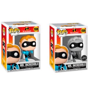 Figura POP The Incredibles Mr. Incredible 5 + 1 Chase PACK 6 uds