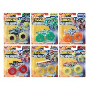 Camion metal Power Smashers Monster Trucks Hot Wheels surtido PACK 6 uds