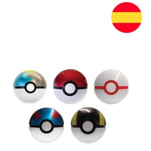 Lata juego cartas coleccionables Pokemon español surtido PACK 6 uds