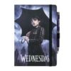Cuaderno A5 premium + boligrafo proyector Miercoles Addams