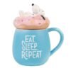img_366676_962b5cf897a76681b6eb688f675b31d7_1.jpg Taza 3D Eat Sleep Repeat Snoopy 500ml