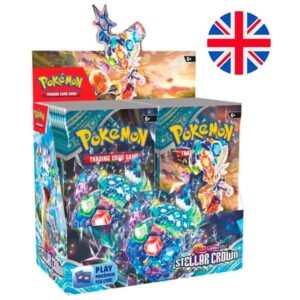 Sobre juego cartas coleccionables SV7 Pokemon ingles surtido PACK 36 uds