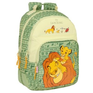Mochila Mufasa El Rey Leon Disney 42cm adaptable
