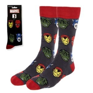 Set calcetines Vengadores Avengers Marvel adulto PACK 6 uds