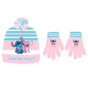 Set gorro y guantes Stitch Disney PACK 5 uds