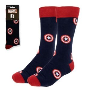 Set calcetines Capitan America Vengadores Avengers Marvel adulto PACK 6 uds