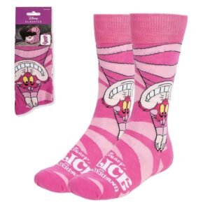 Calcetines Cheshire Alicia en el Pais de las Maravillas Disney PACK 6 uds