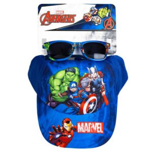 Set gorra + gafas sol Vengadores Avengers Marvel PACK 6 uds