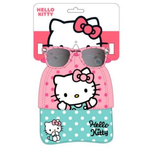 Set gorra + gafas sol Hello Kitty PACK 6 uds