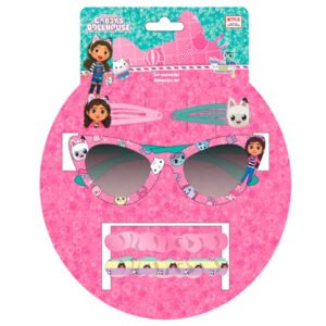 Set belleza + gafas sol La Casa de Muñecas de Gabby PACK 6 uds