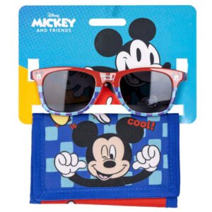 Set gafas sol + cartera Mickey Disney PACK 6 uds