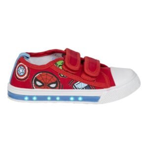 Zapatillas loneta Los Vengadores Avengers Marvel luces PACK 12 uds